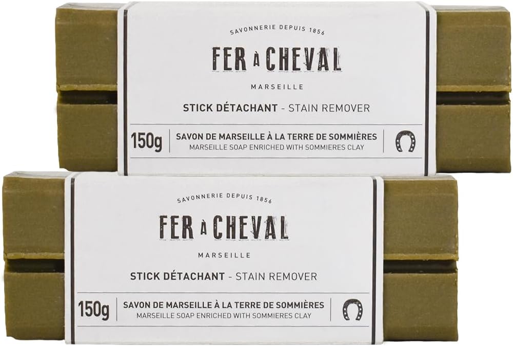 Fer Cheval Stain Remover Stick 2 Pack - Natural Travel-Sized