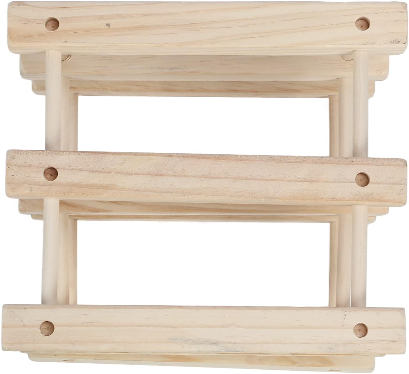 Pssopp Freestanding Wine Rack with 3 Tiers