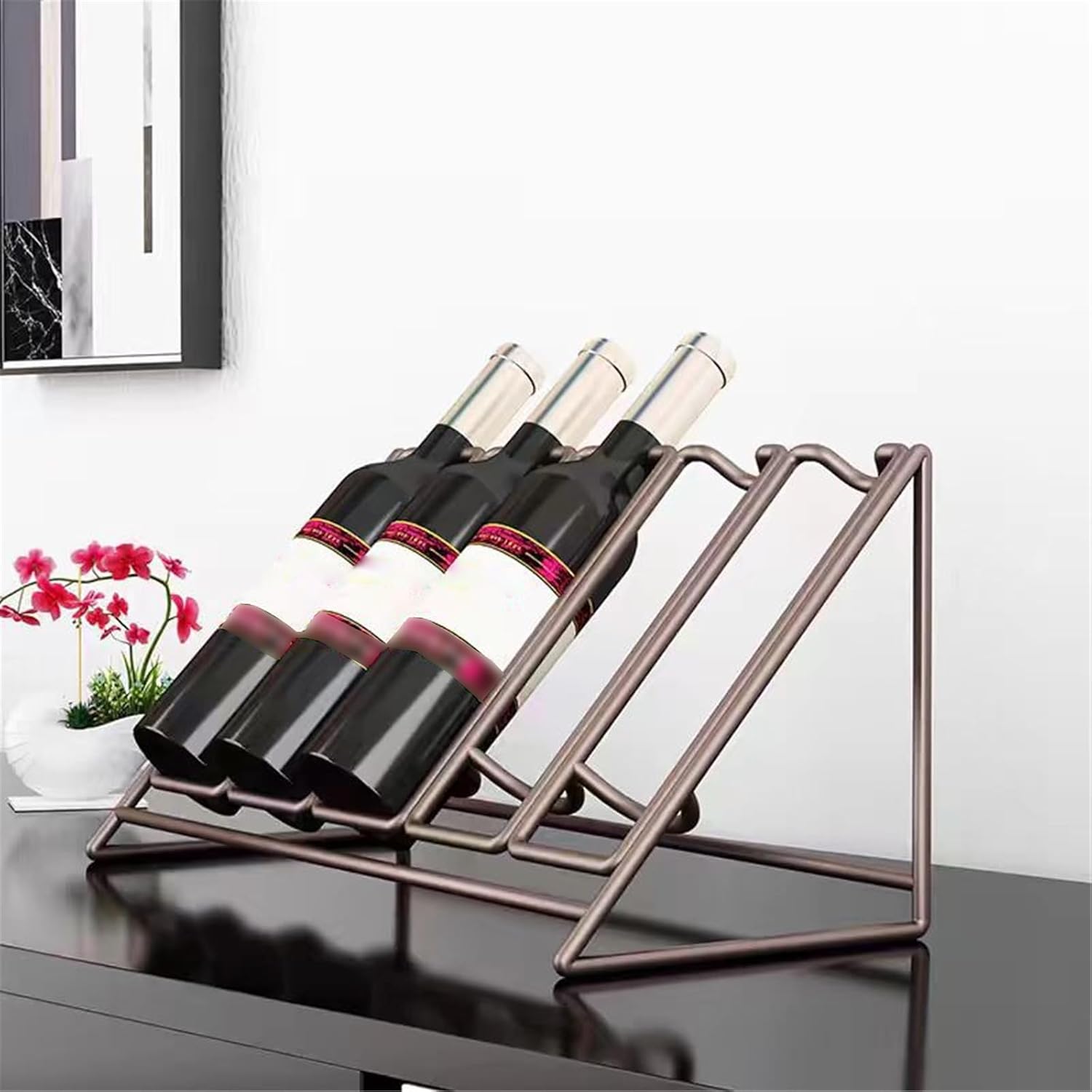 UYVEIS Iron Art Wine Rack for Inside Cabinet