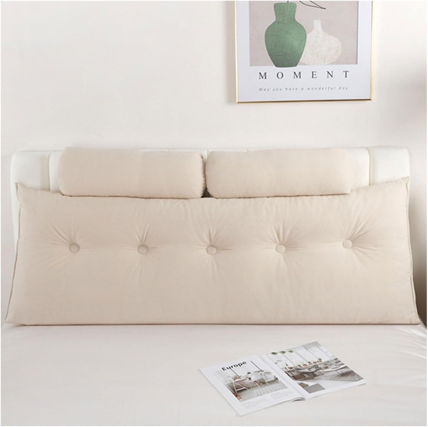 GROWTHLIN Reading Pillow with Removable Cover