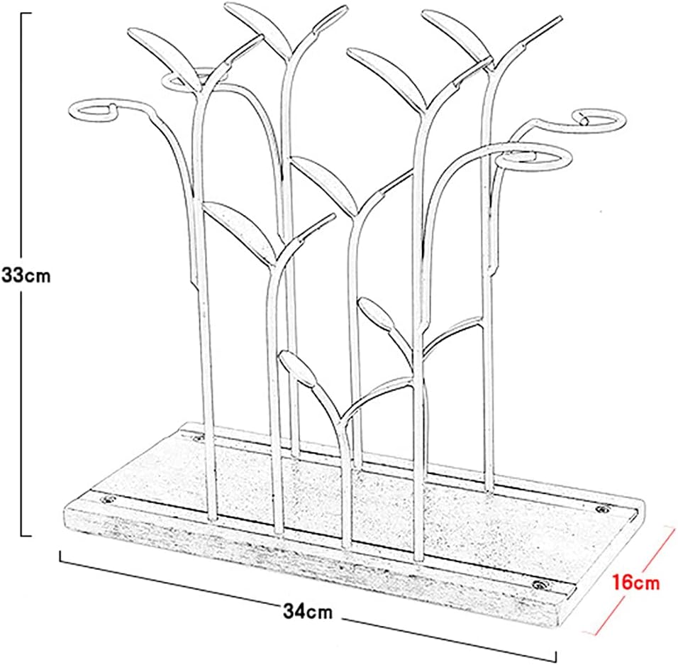 White Freestanding Wine Rack Holds 4 Bottles 4 Glasses