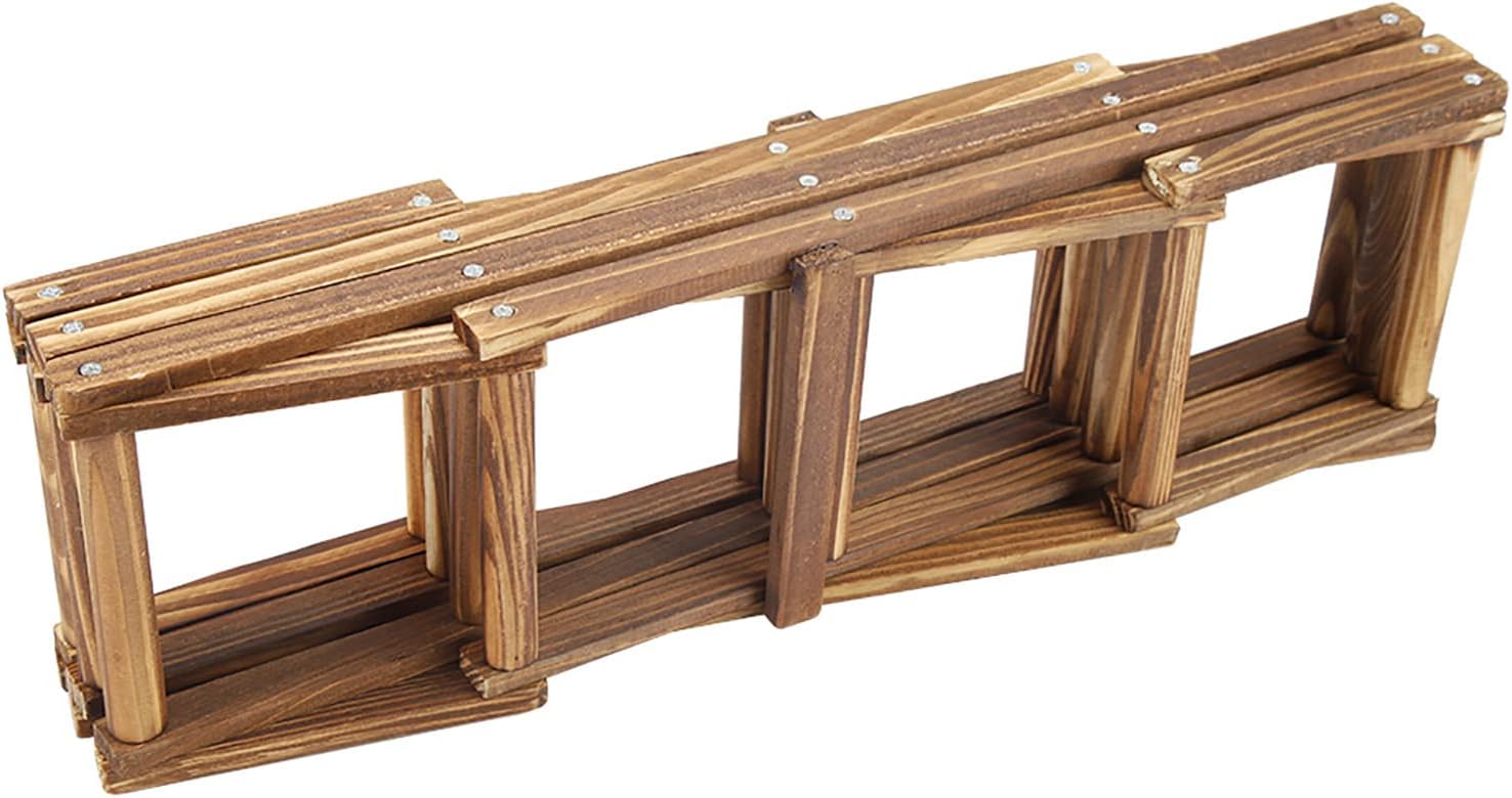 Yosoo Freestanding 3-Tier Wine Rack with Collapsible Accordion Design