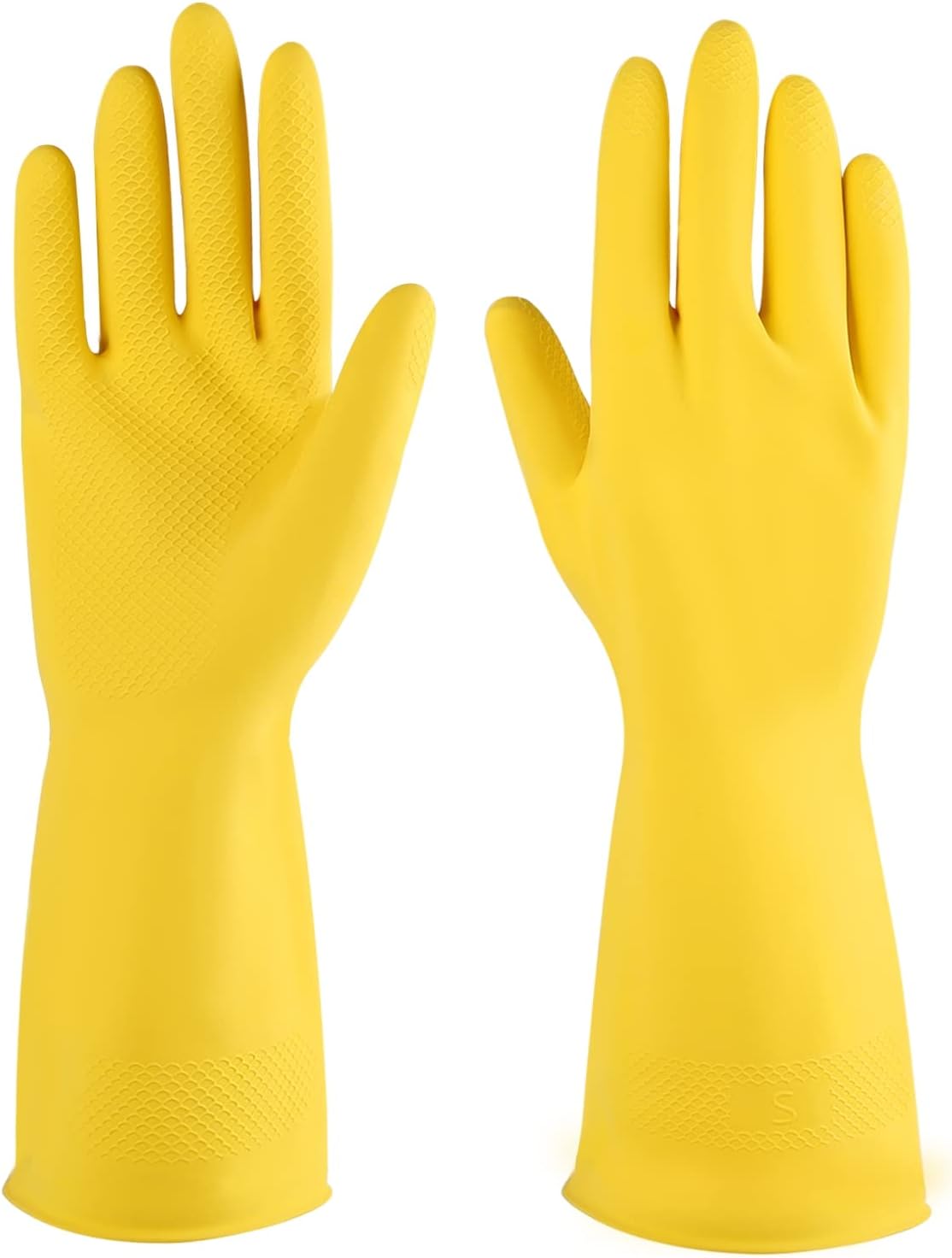 IUCGE Rubber Cleaning Gloves 3 or 6 Pairs