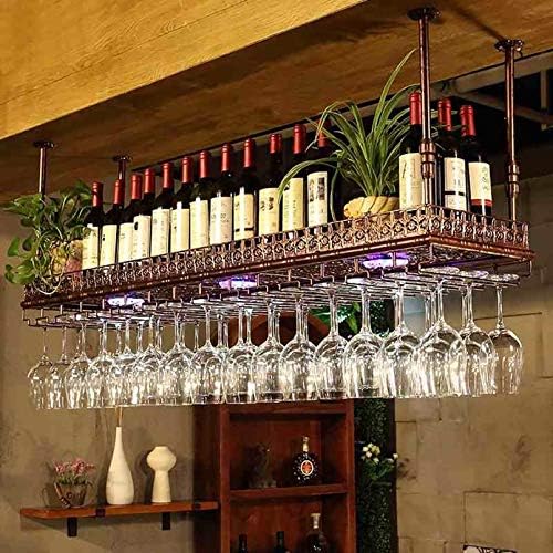 AZMANI Adjustable Metal Wine Rack Bronze 30-60cm