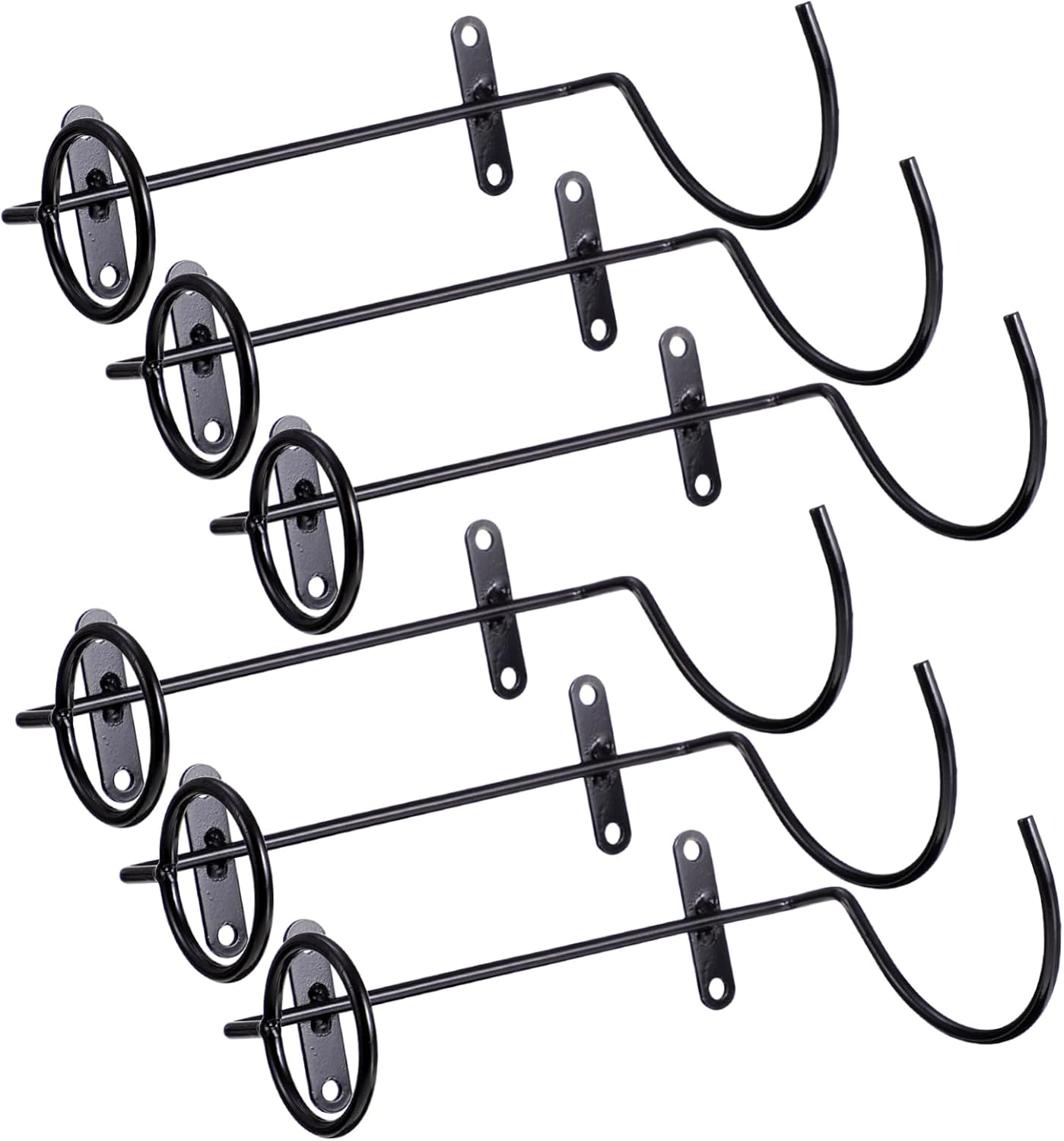 Cabilock 6Pcs Wall-Mounted Wine Rack 1