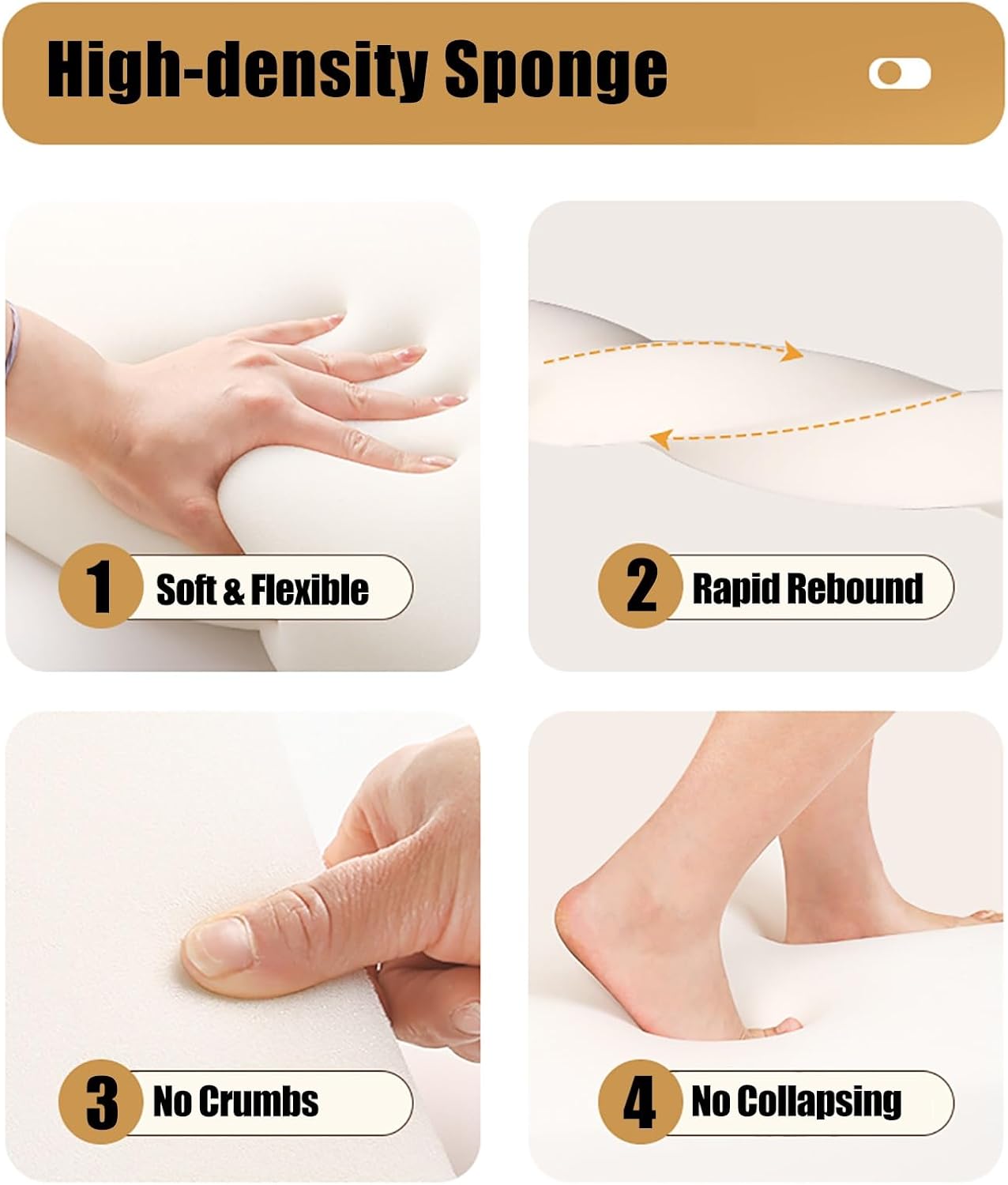 79 Inch Mattress Extender with Thick Pillow Stopper