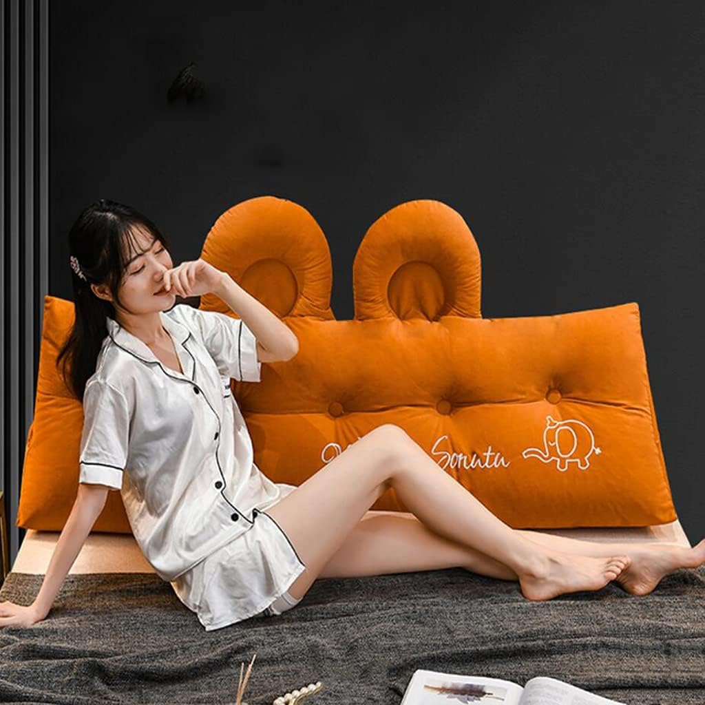 ZZYK Solid Color Cartoon Triangular Wedge Cushion