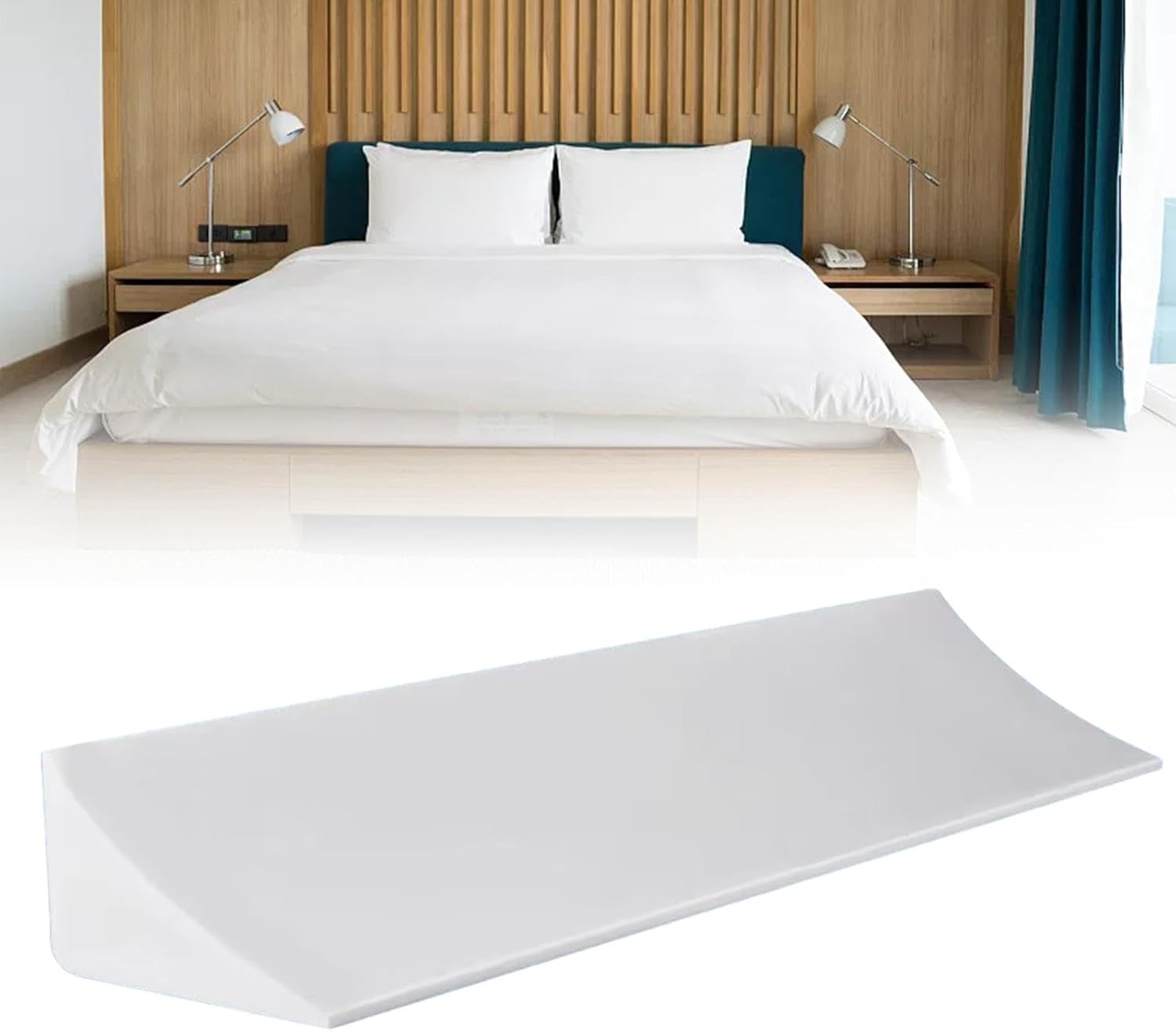 Fonowx Mattress Gap Filler with Side Pocket