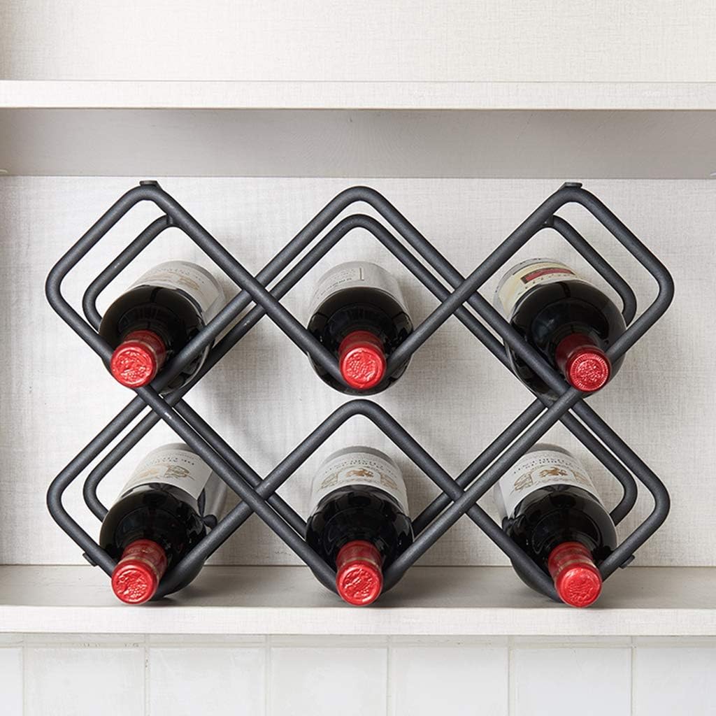 Freestanding Wine Rack 5 or 8 Bottles Space Saver