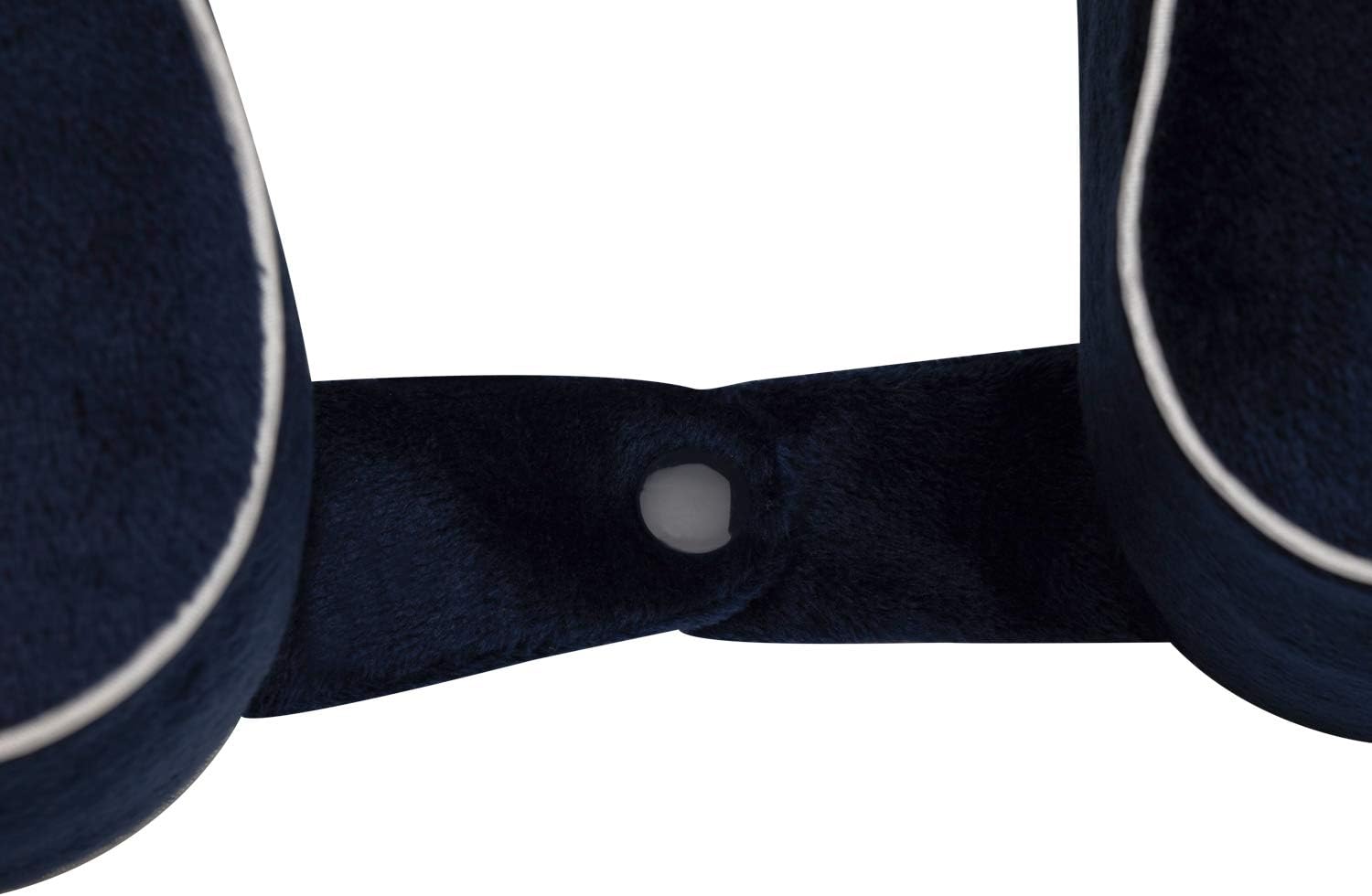 Wolf Essentials Soft Memory Foam Neck Pillow Navy