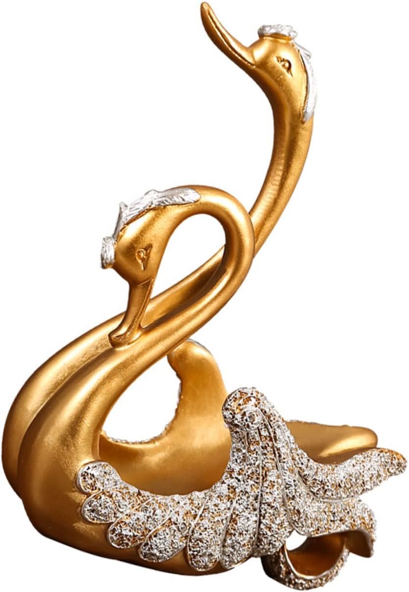 Veemoon Swan Wine Holder Resin Tabletop Rack
