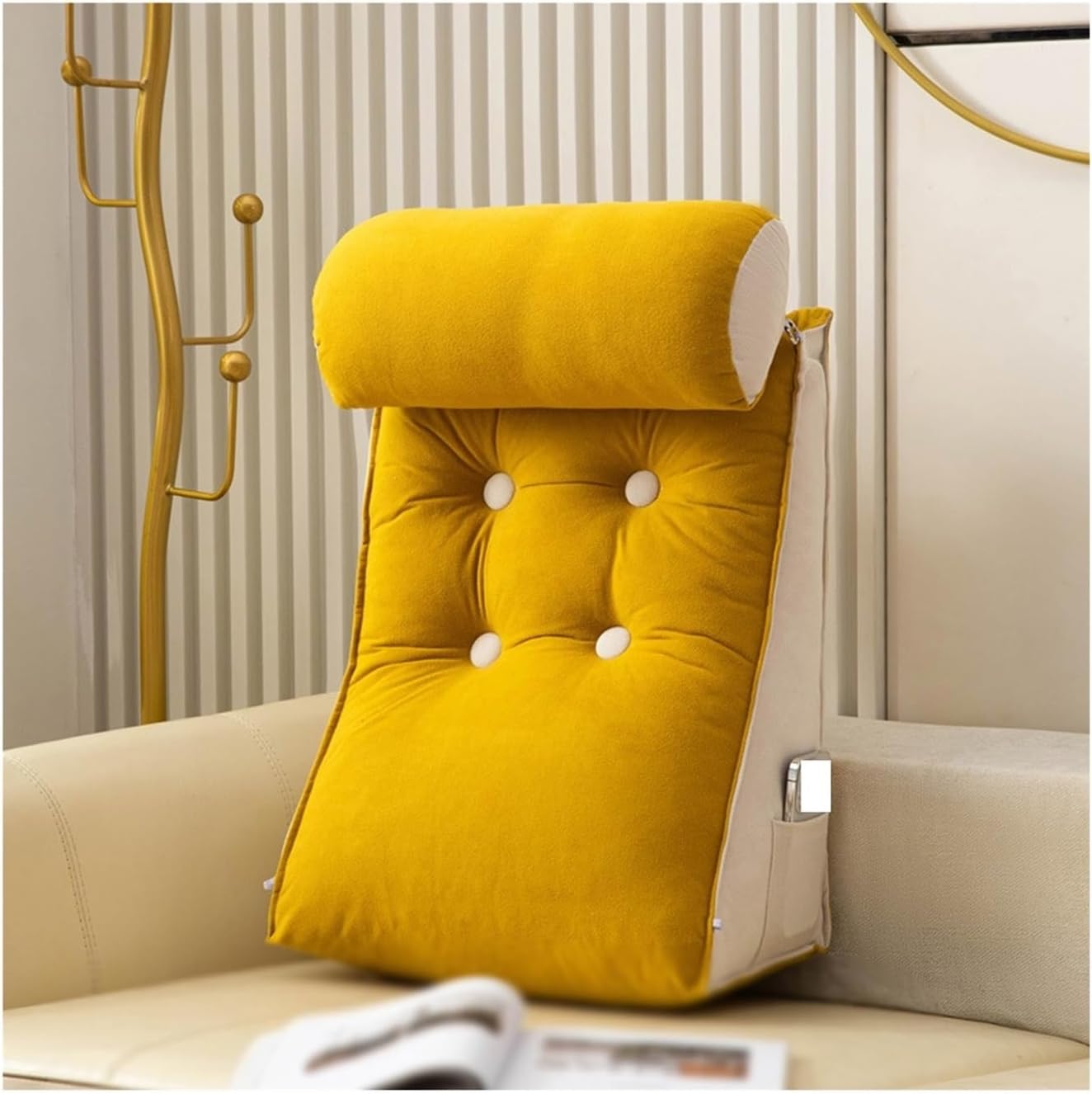 Reading Pillow for Bed Adult Detachable and Washable