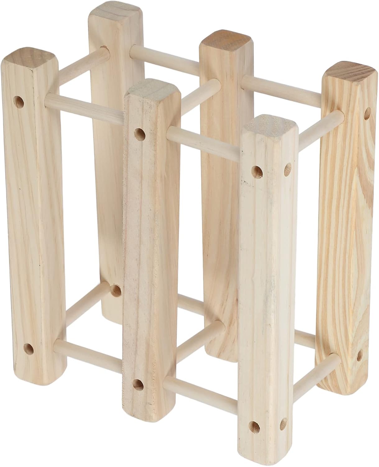 Pssopp Freestanding Wine Rack with 3 Tiers