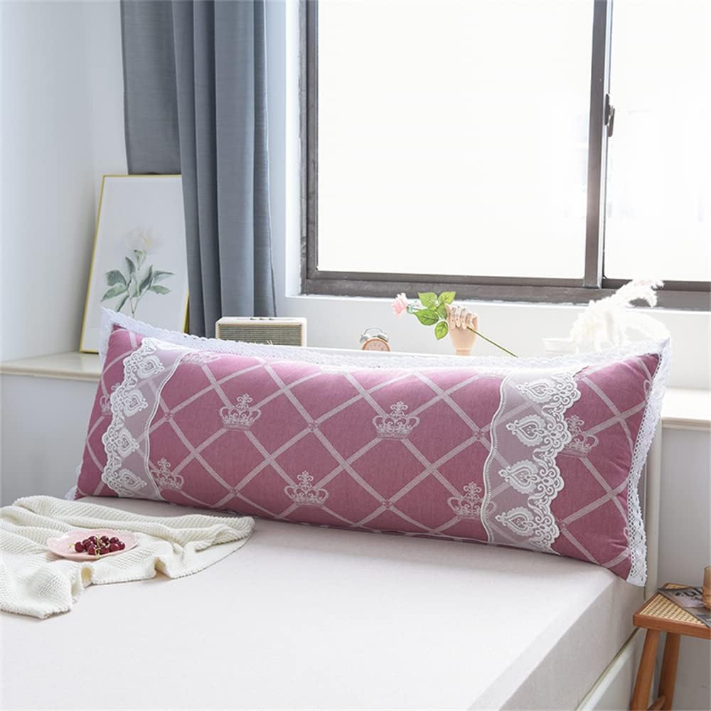 ZZYK Fleece Reading Pillow Large Bolster Cushion