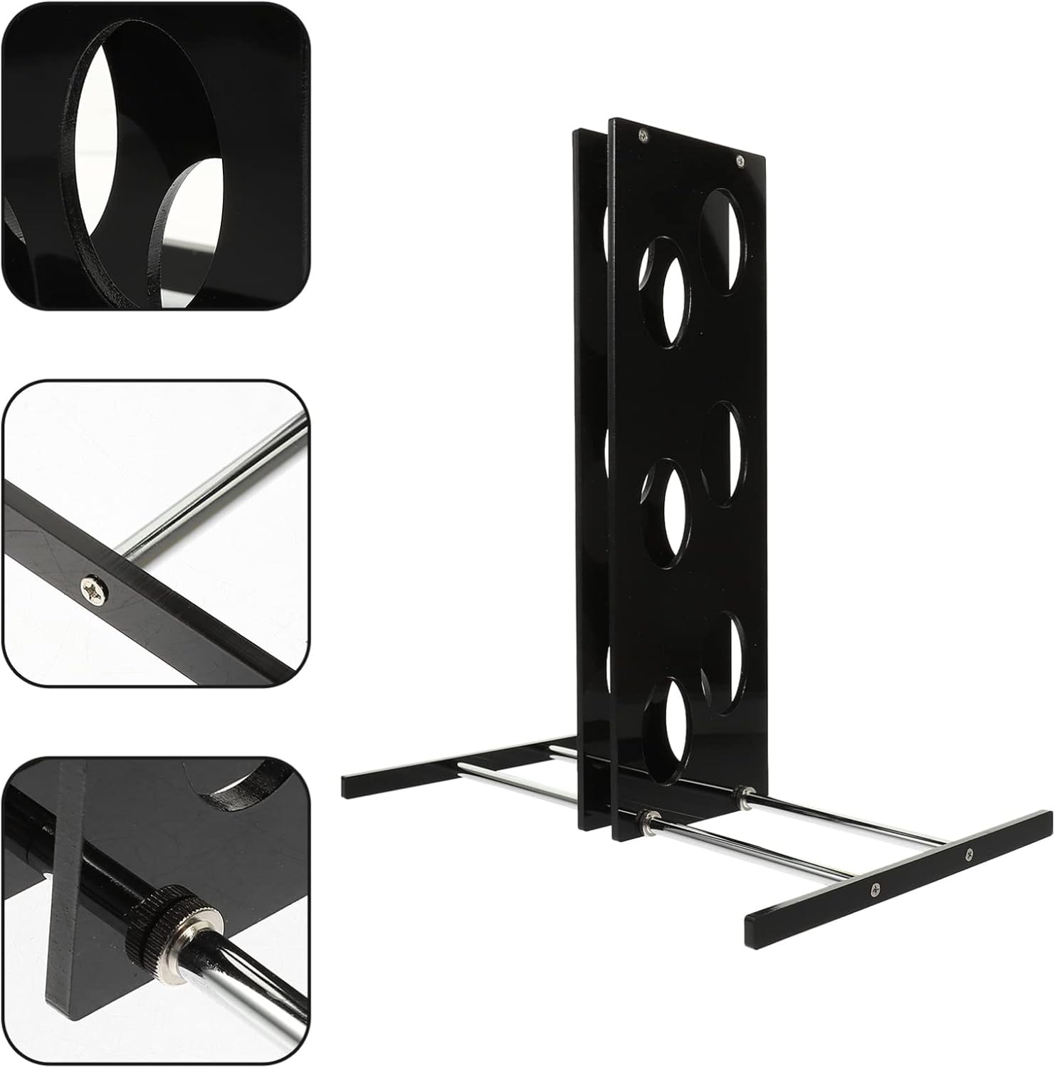Yardwe Freestanding Wine Rack for Countertop Storage