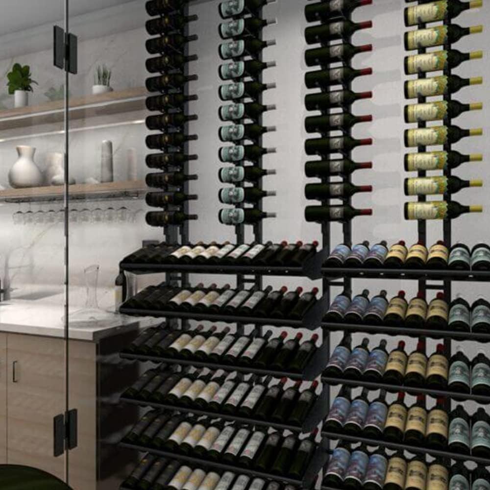 Ultra Display Row Wine Rack - 12 Bottle Capacity