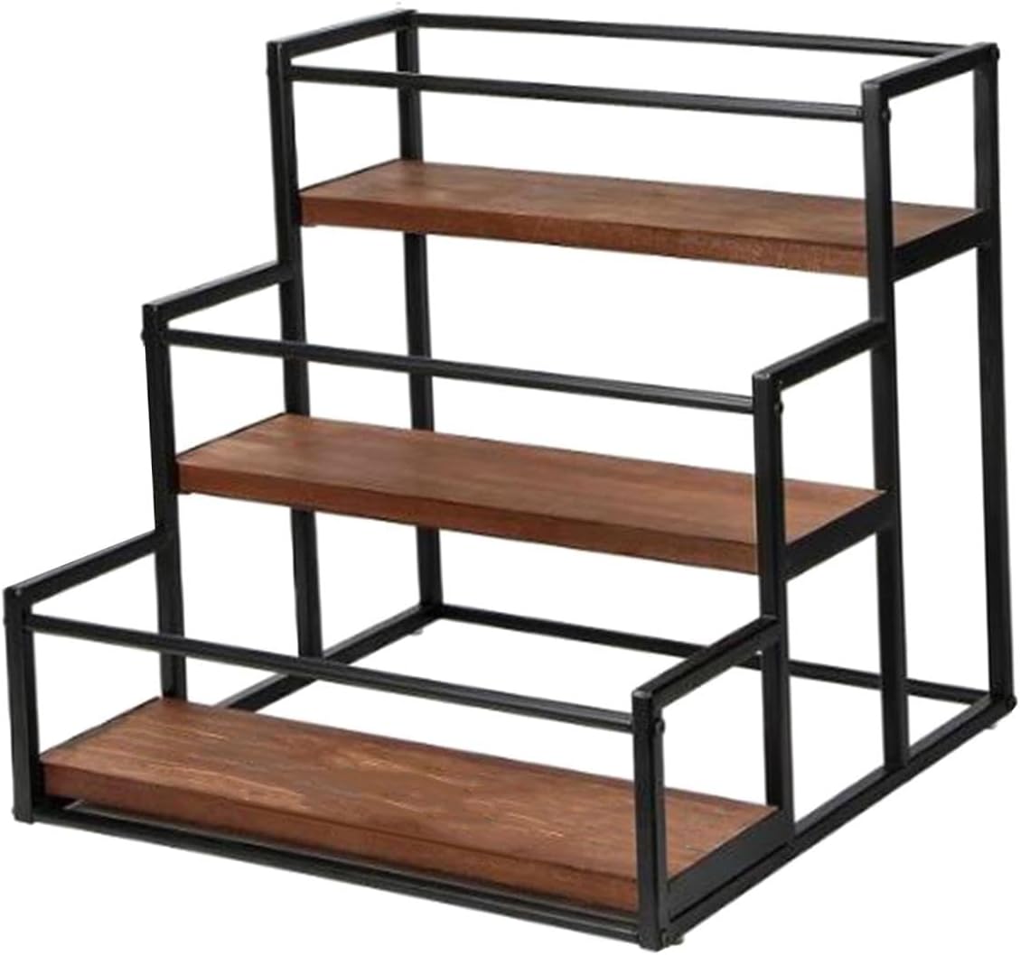 3 Tier Syrup Bottle Display Rack for Coffee Bar
