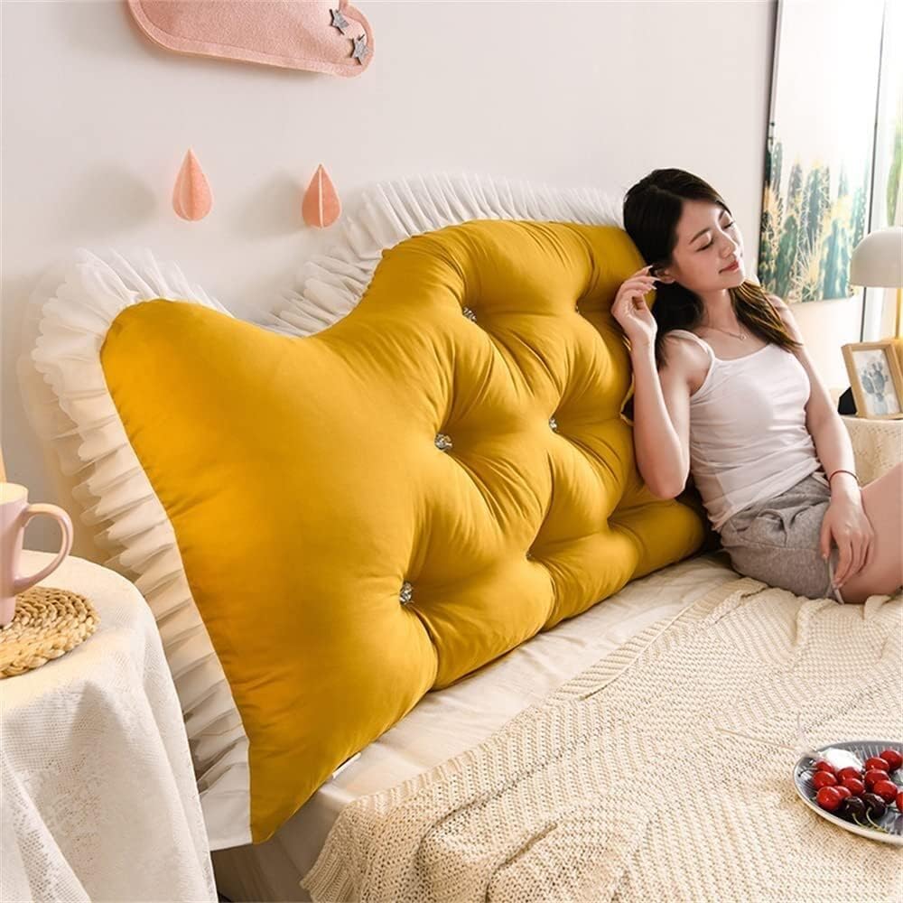 YOODODO Wedge Pillow for Reading and Bed Rest