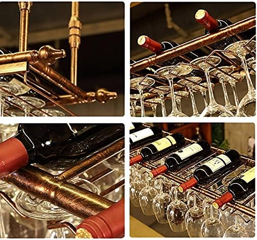 ZJDYDY Wall-Mounted Wine Rack with Adjustable Design