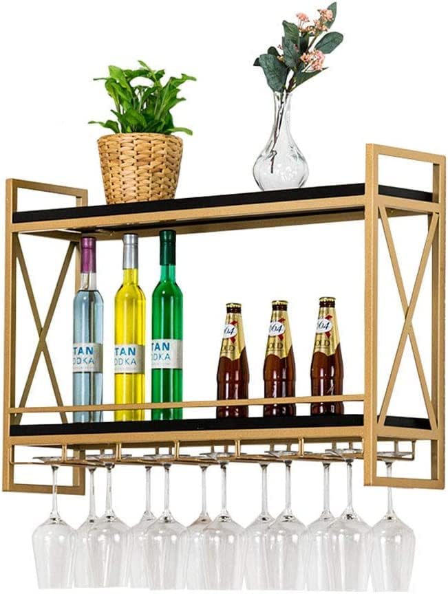 Wall Mounted Wine Rack with Cork Storage