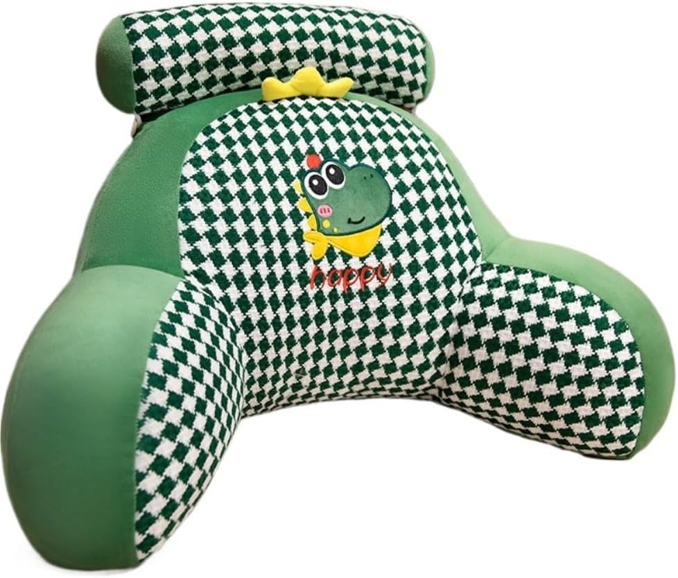 Comfort Plaid Neck Pillow with Cute Design