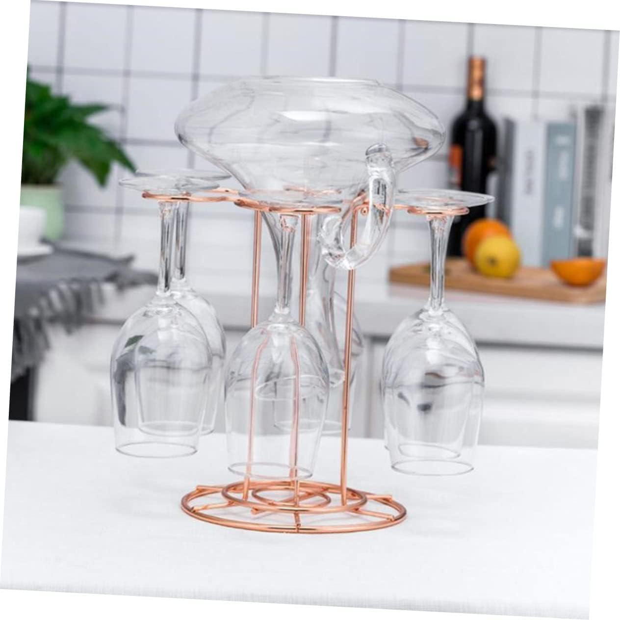 SOLUSTRE 1Pc Tabletop Wine Glass Rack