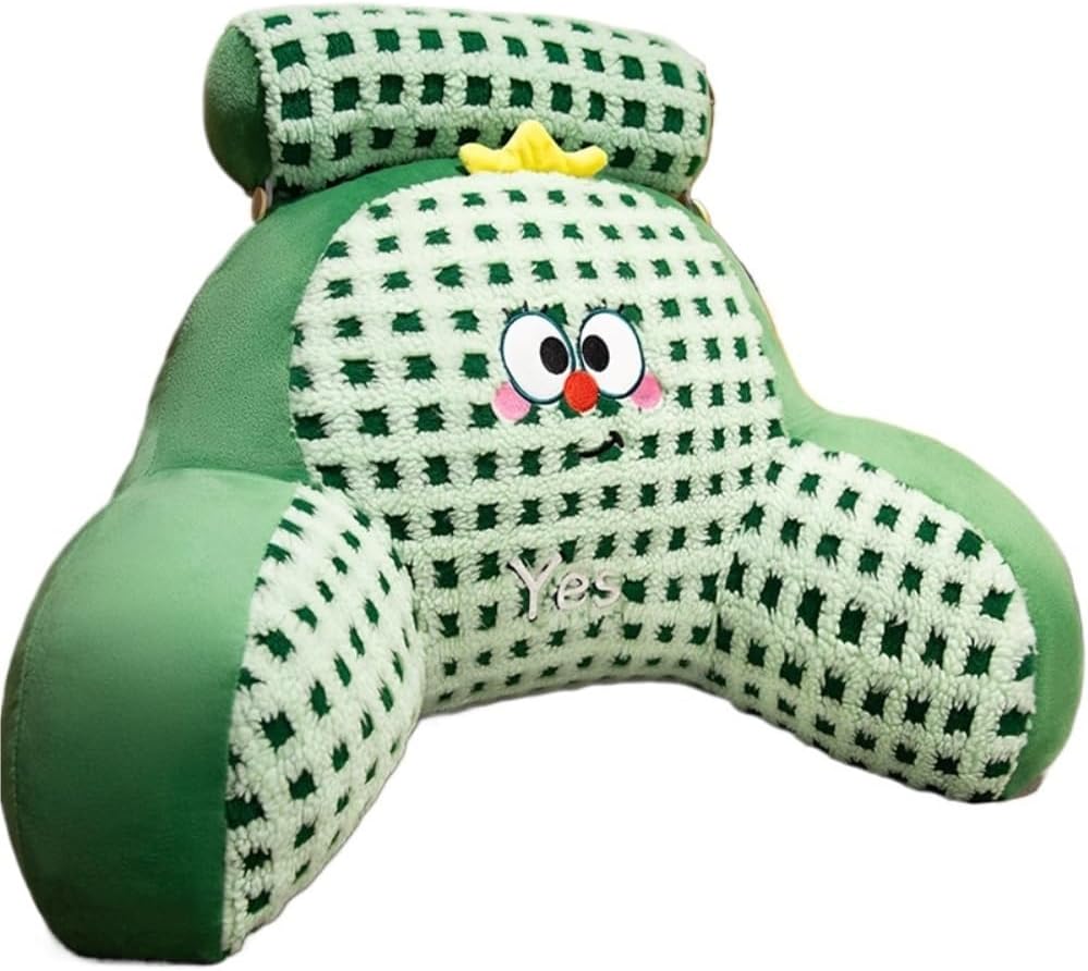 ZALCBHJ Comfort - Creative Cartoon Neck Pillow Green 70x50cm