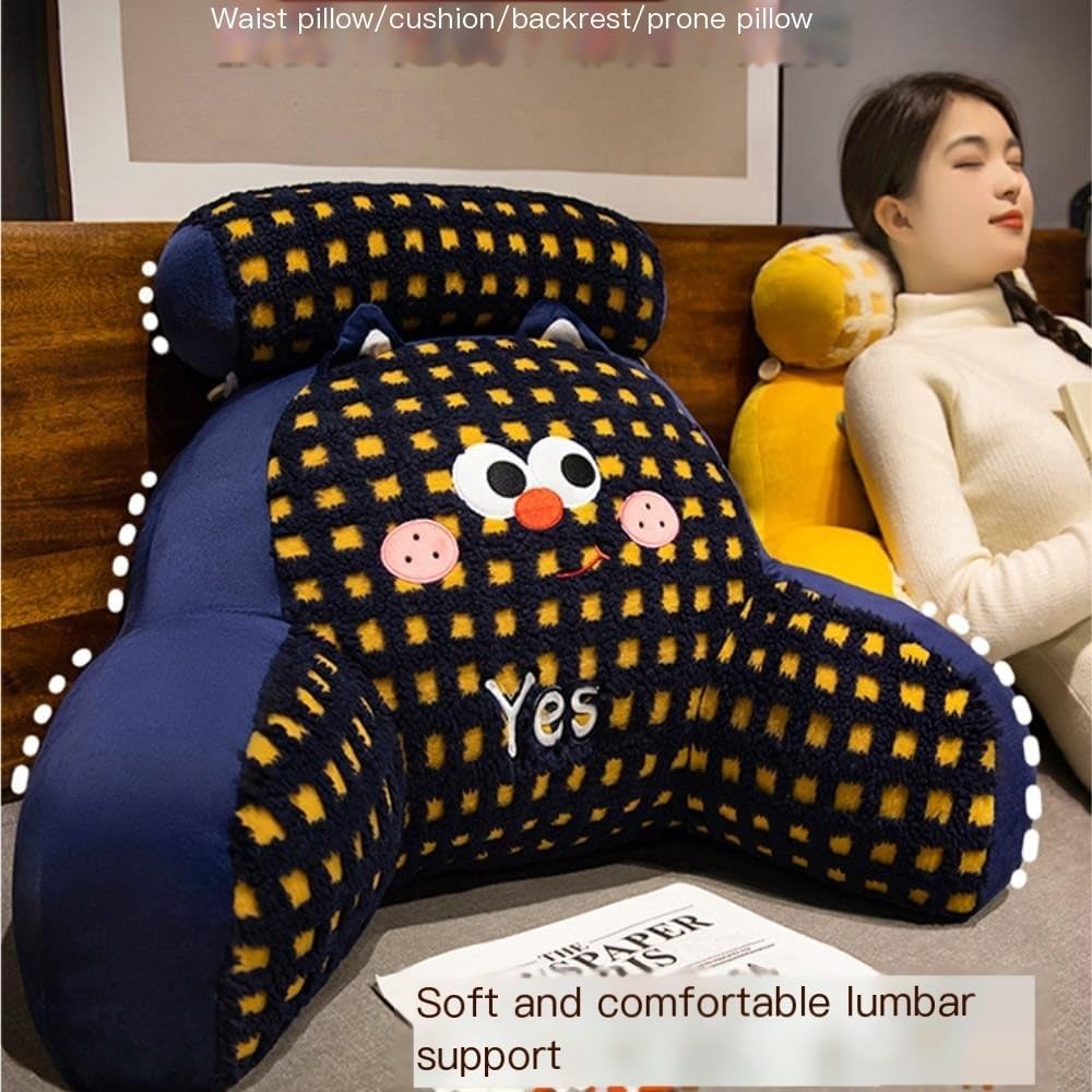 ZALCBHJ Comfort - Creative Cartoon Neck Pillow Green 70x50cm