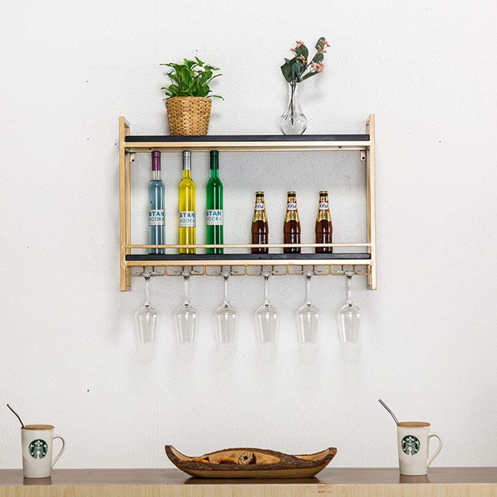 Wall Mounted Wine Rack with Cork Storage