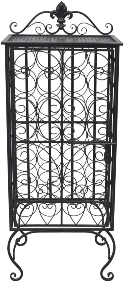 Gecheer Wine Rack for 28 Bottles Metal Strong and Practical 1