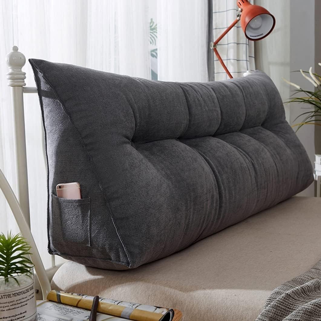 COZMAX Gray Triangular Wedge Pillow Support Board