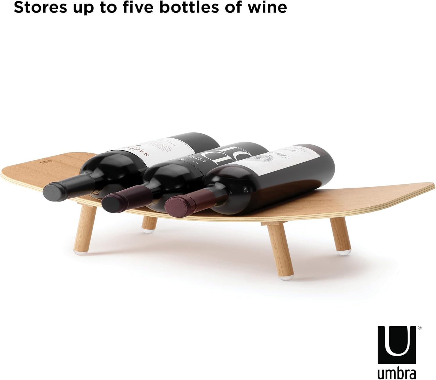 Umbra Vinola Wine Rack Natural 1