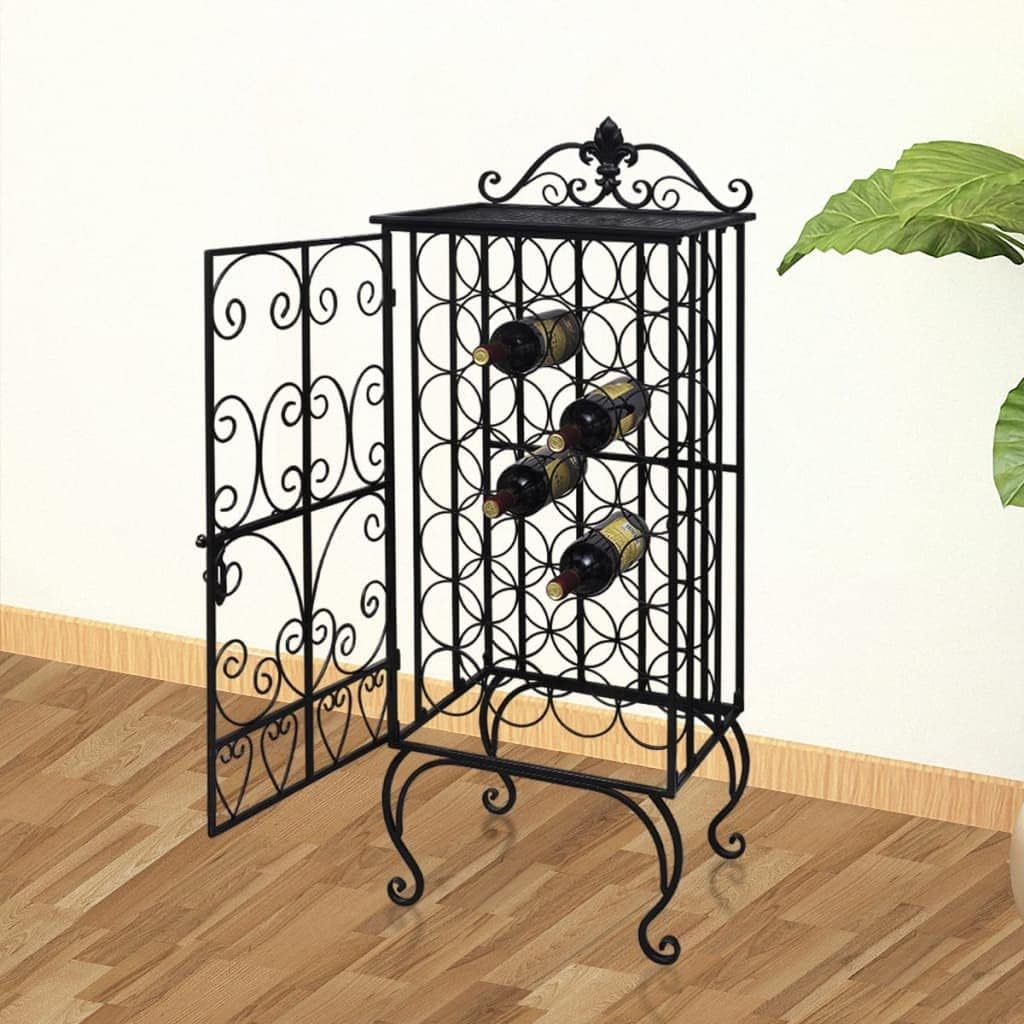 CHARMMA Freestanding Wine Rack for 28 Bottles