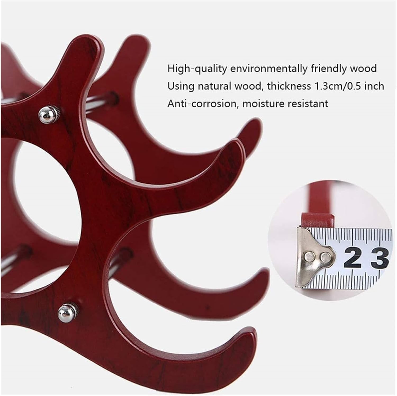 OXOAMP Functional space-saving wine rack 6 bottles