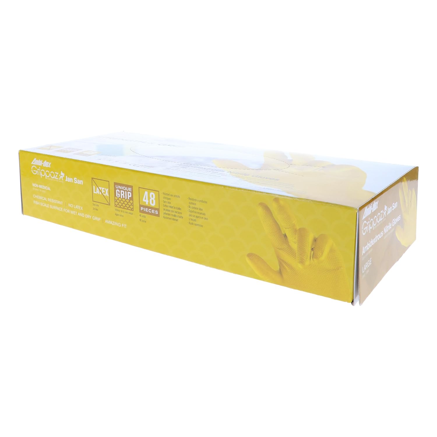 PIP Grippaz Jan San 6 Mil Nitrile Gloves 48-Pack