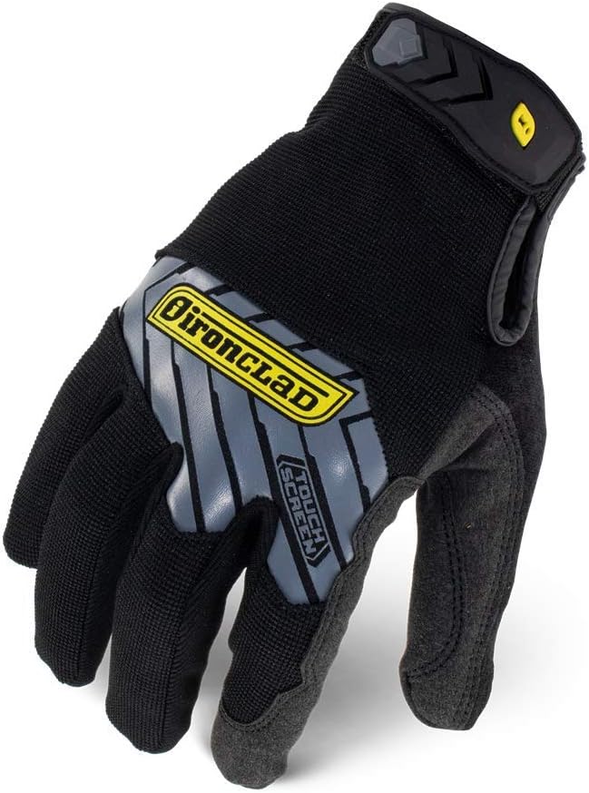 Ironclad Command Pro Touch Screen Gloves Black X-Large