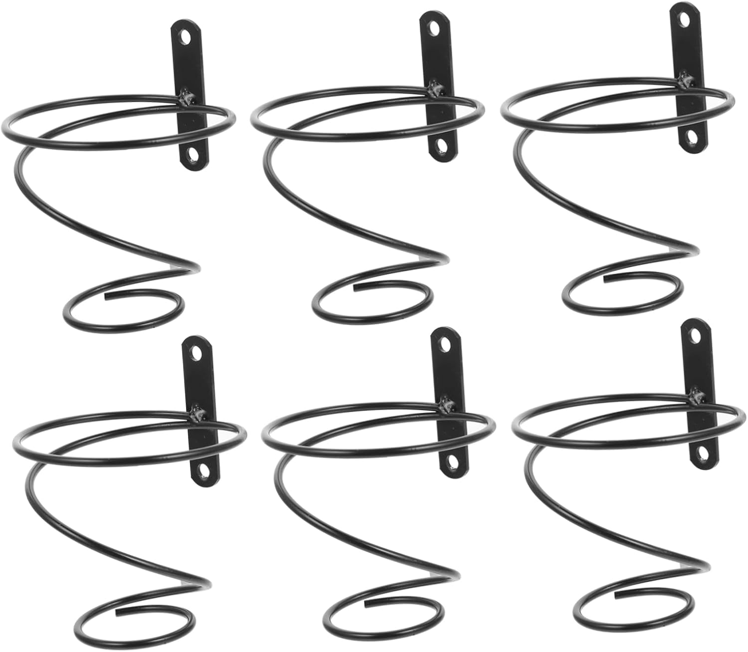 LIFKOME 6pcs Wall Mounted Wine Rack