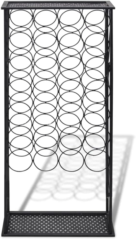 CUMYZO 28 Bottle Wine Rack Metal 154 lb