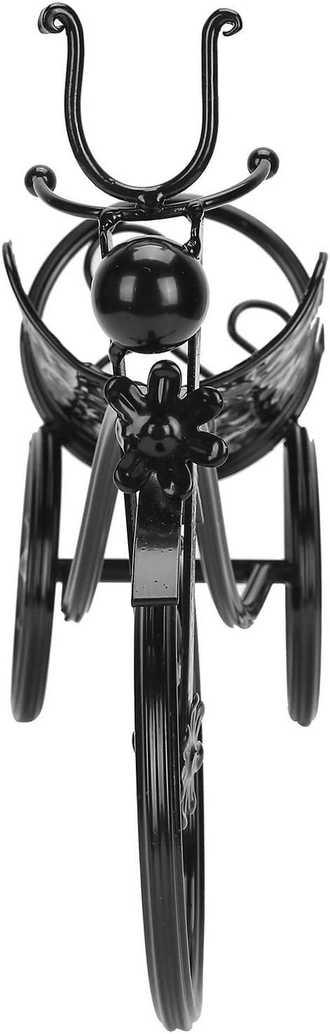 Gavigain Tricycle Wine Rack Stand Black