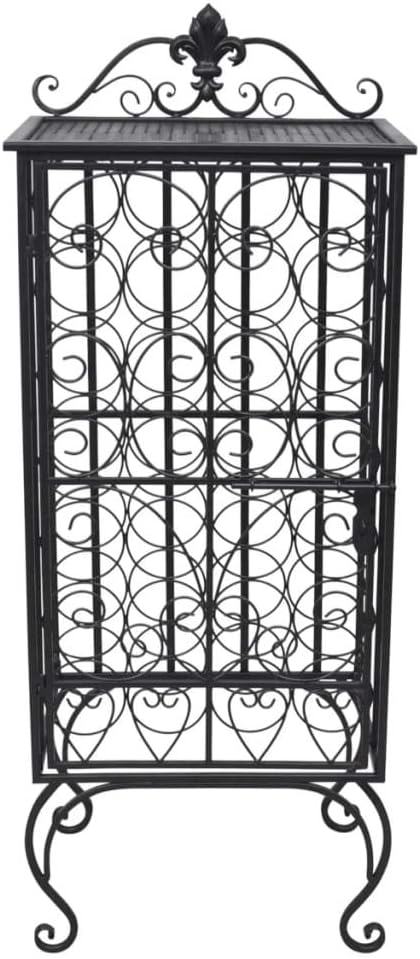 YITHOPI 28 Bottle Metal Wine Rack Countertop