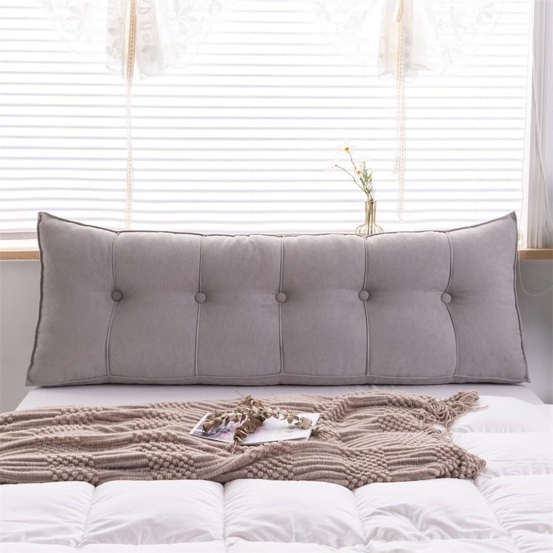 COZMAX Wedge Headboard Pillow with Back Support Light Blue 120cm