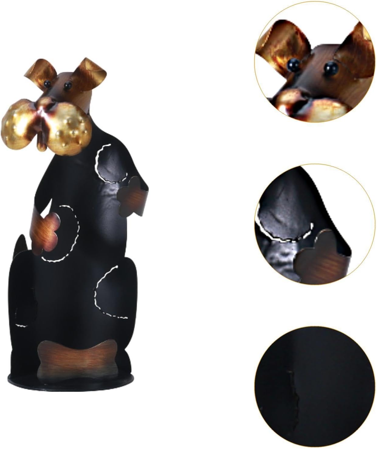 Yajuyi Dog Wine Rack Holder Storage Organizer