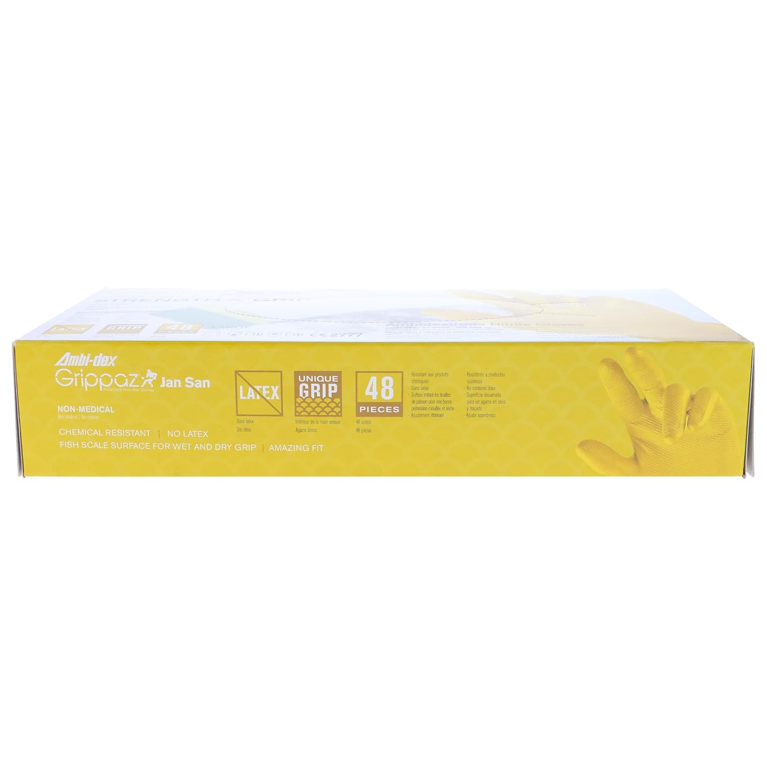 PIP Grippaz Jan San 6 Mil Nitrile Gloves 48-Pack