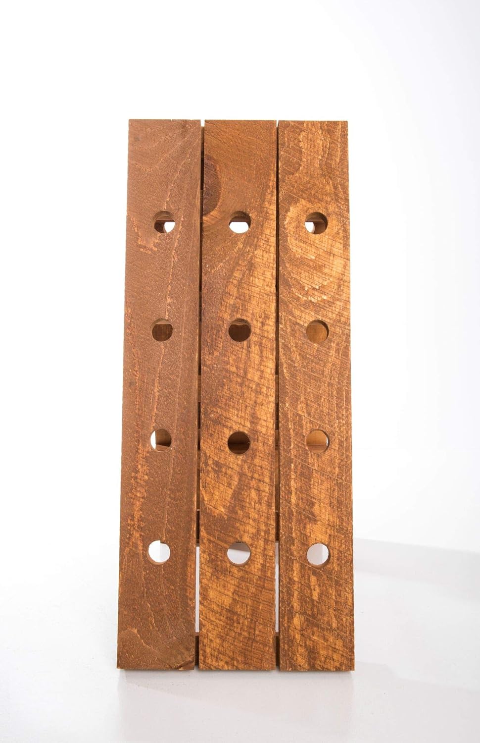 American WineKraft Rustic Wood Wine Rack 24 Bottle