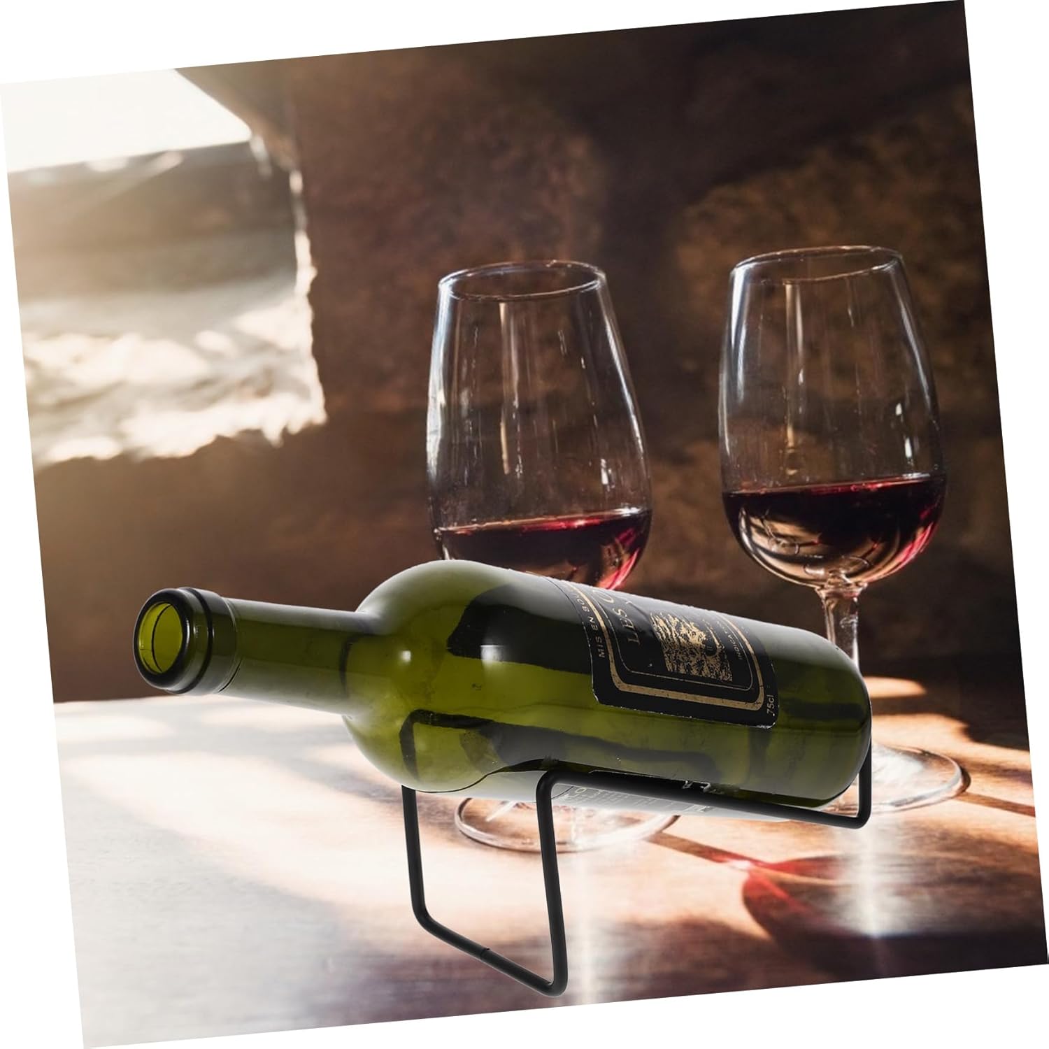 Ipetboom 2PCS Metal Wine Rack for Countertop and Bar