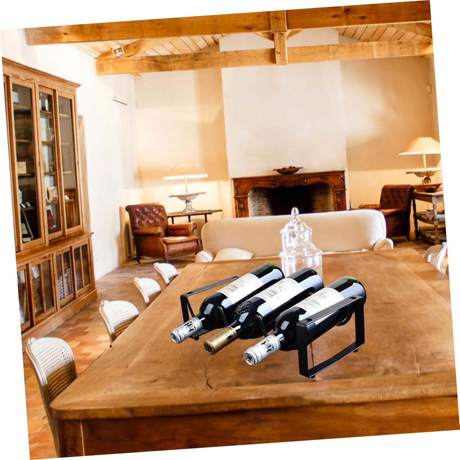 Cabilock 1pc Modern Wall Mount Wine Rack
