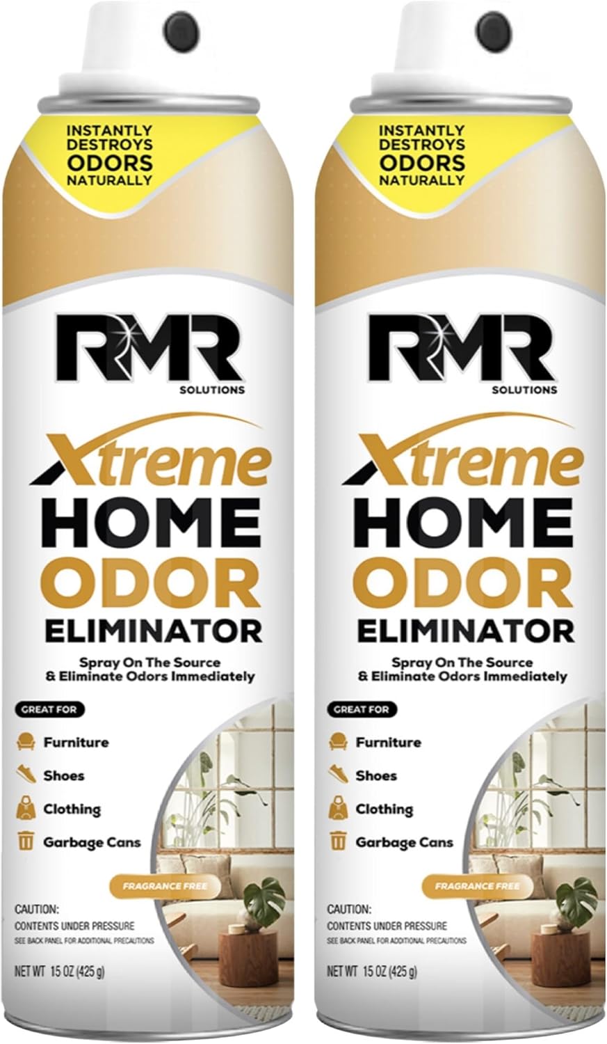RMR Xtreme Home Odor Eliminator Spray 2-Pack Unscented