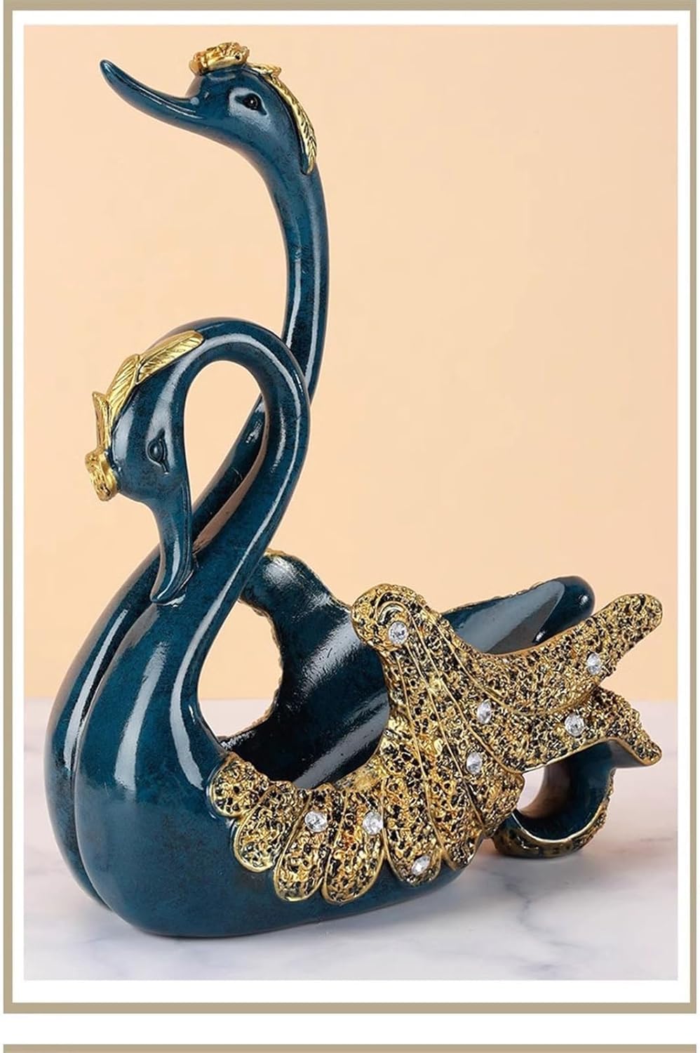 Gold Swan Wine Rack for Home and Kitchen