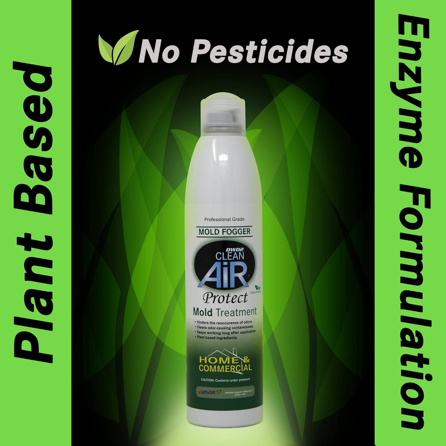 DWD2 Mold Odor Remover Fogger 8 oz - Eco-Friendly Fast Acting