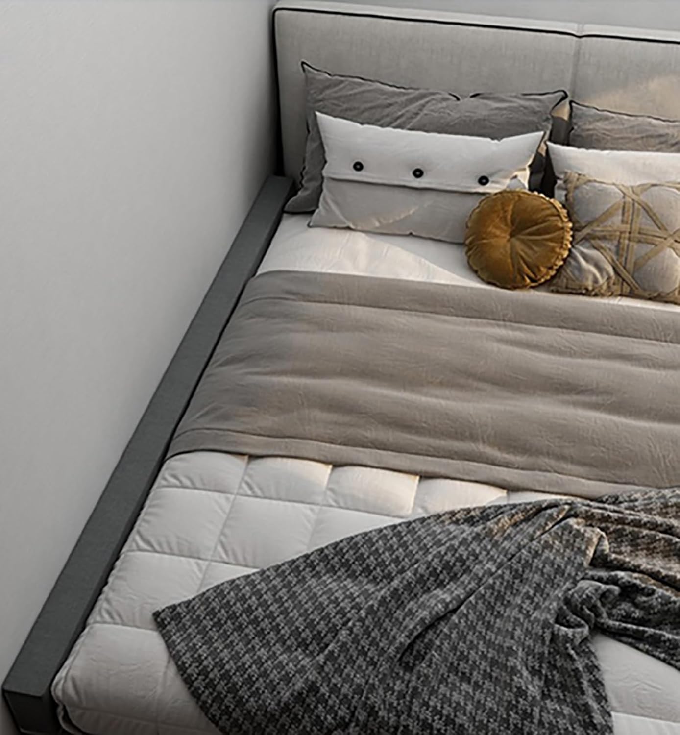 79 Inch Mattress Extender with Thick Pillow Stopper